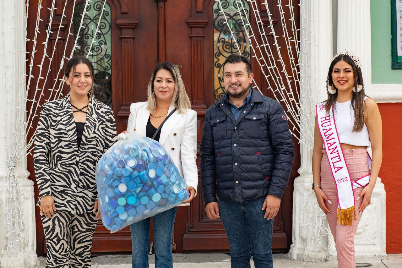 Se suma Huamantla a campaña permanente a favor de niñas y niños con cáncer